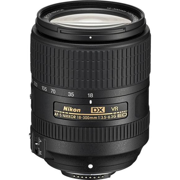 Nikon AF-S 18-300mm F3.5-6.3G DX ED VR Lens