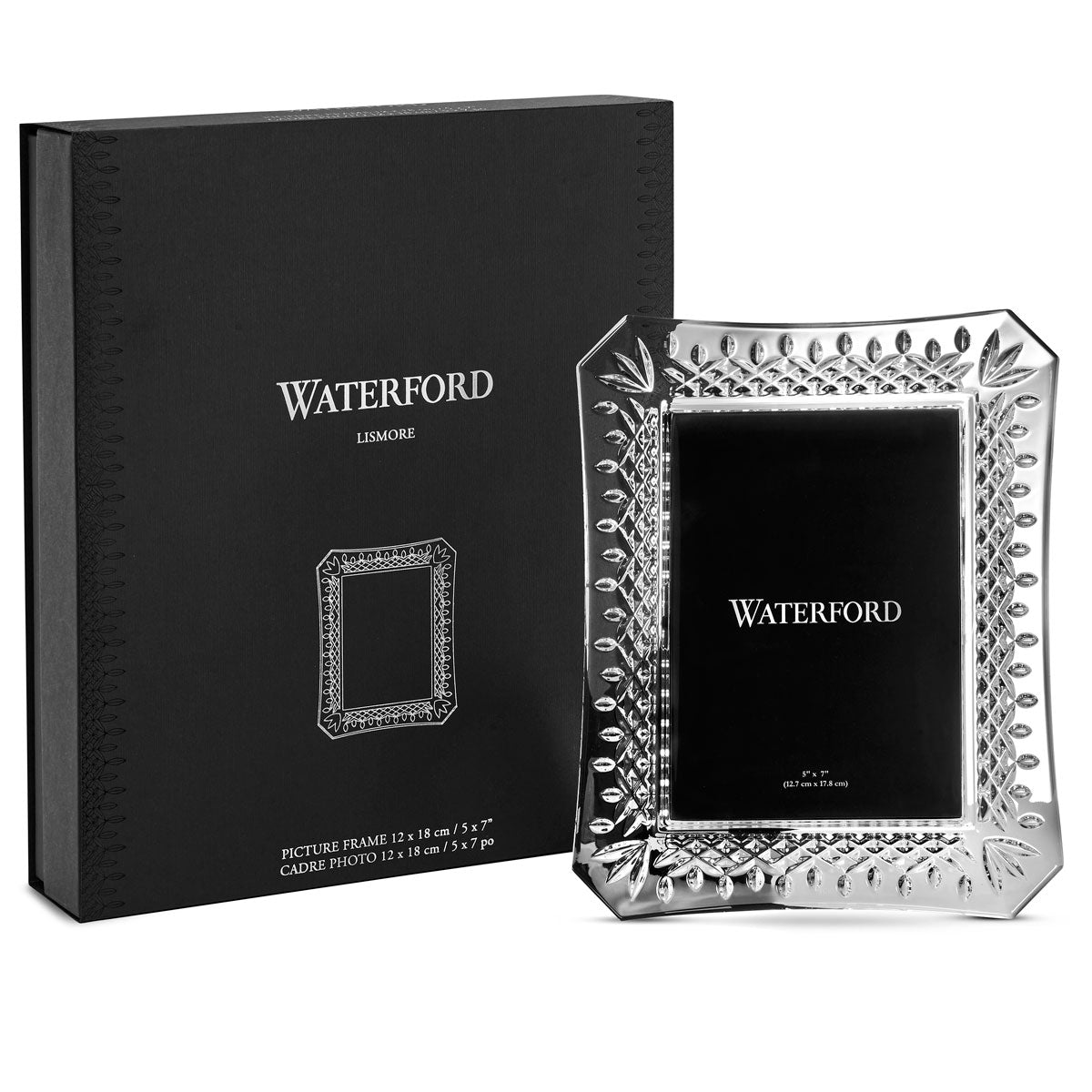 Waterford Lismore Diamond Frame, 5 good