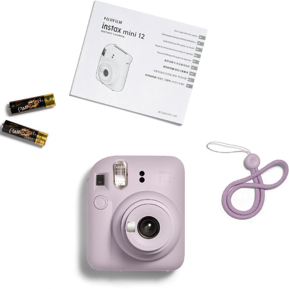instax mini 12 Lilac Purple フィルム付き Aparat foto instant Fujifilm Instax Mini 12 Lilac Purple - eMAG.ro