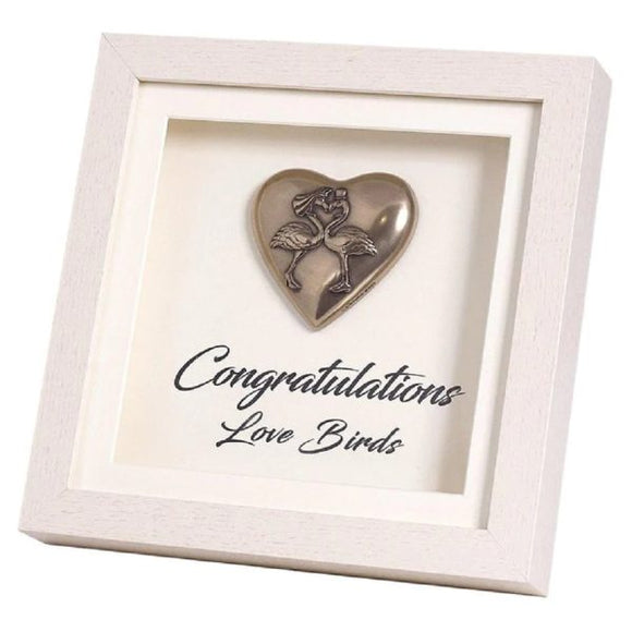 Genesis Occasions Love Birds Framed Plaque