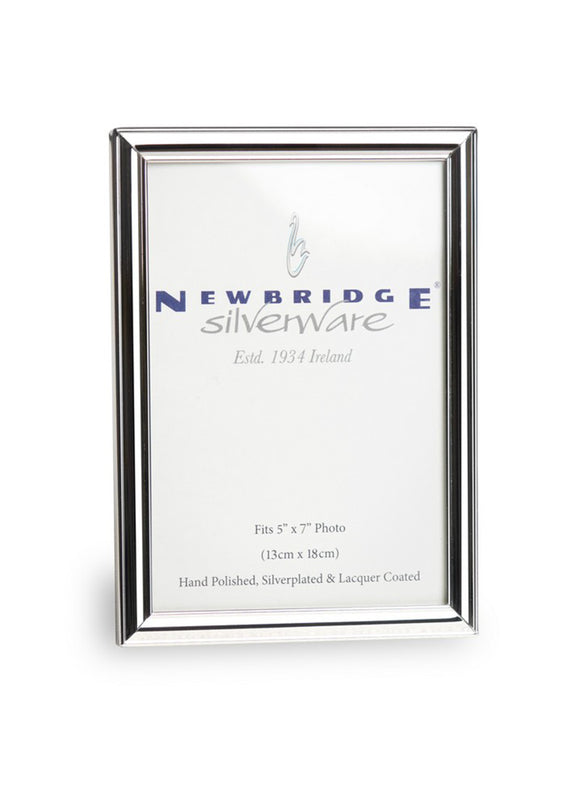 Newbridge 7x5 Plain Edge Silver frame