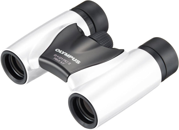 Olympus 8x21 RC II Pearl White Binoculars