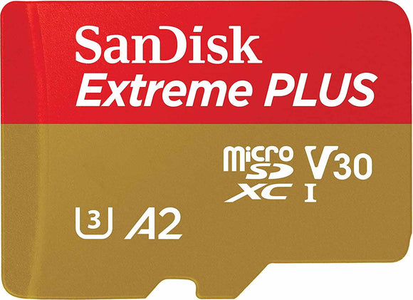 Sandisk Extreme PLUS Micro SD cards