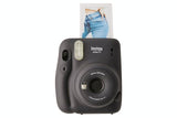 Fujifilm Instax Mini 11 Instant Camera | Charcoal Grey (with FREE 1 pack film)